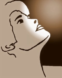 woman-looking-up-silh-sepia