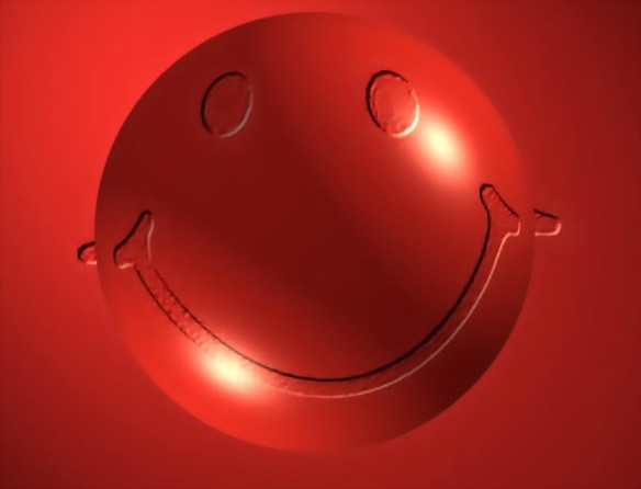 SMILEY -- EMBOSSED BUBBLE FOR BLOG