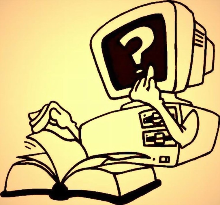 COMPUTER READING - yellow gold - ENLARGED