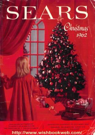 CHRISTMAS CAT - SEARS - 1962 - LARGER