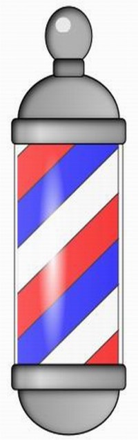 BARBER POLE - CLIPART