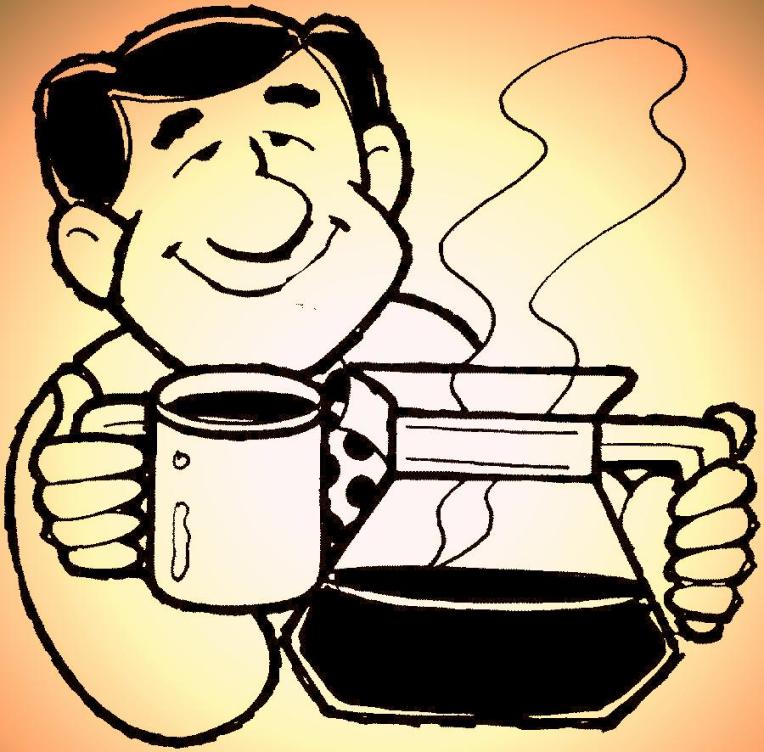 COFFEE MAN - RED,YELLOW