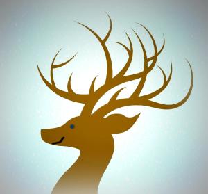 ARNOLD'S ANTLERS FOR END WITH CURVIER SMILE