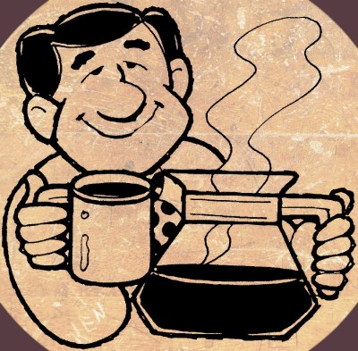 COFFEE MAN - scrapbook corners