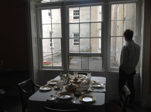 DINING TABLE WINDOW SCENE - JAN WAYNE FIELDS