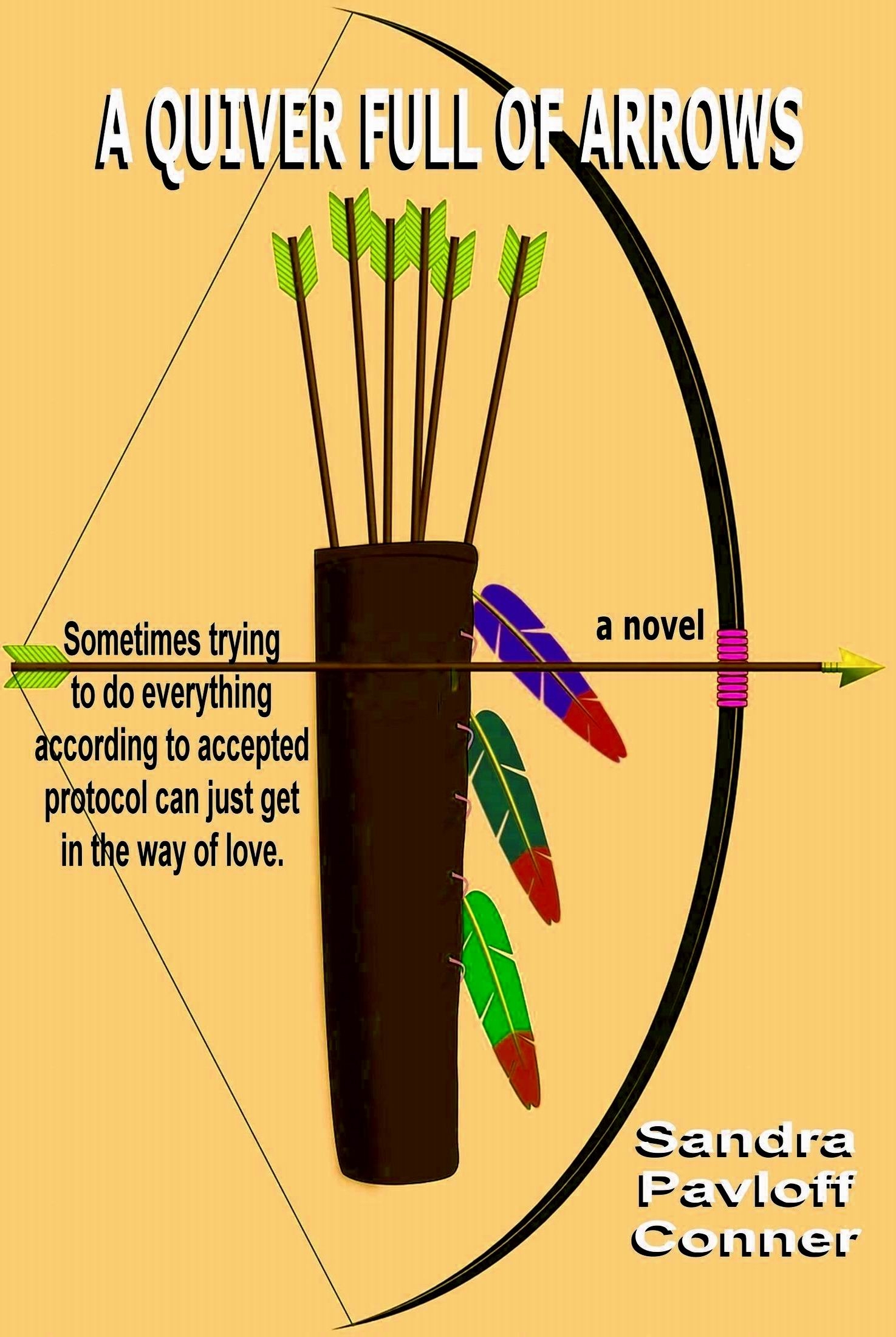 BOW &amp; ARROW -- QUIVER COVER FOR KINDLE - beige - NARROWED