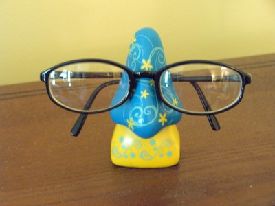 Glasses on a Ceramic Holder
