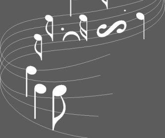 MUSICAL NOTES SWIRLING