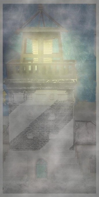 LIGHTHOUSE WITH FOG