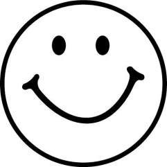 WHITE SMILEY