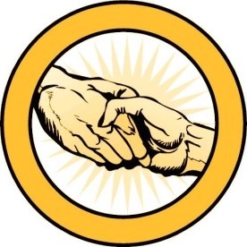 HANDS IN CIRCLE