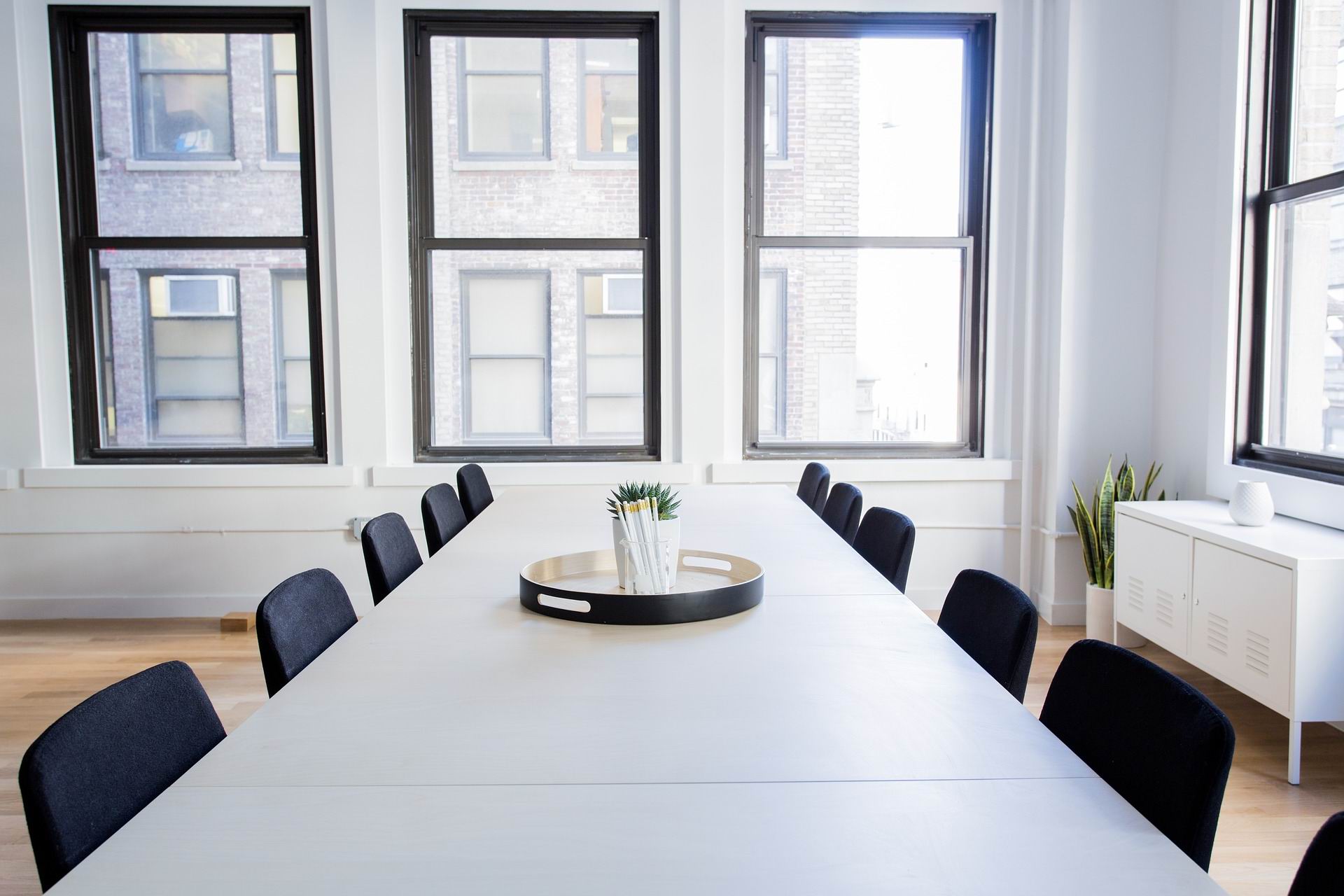 CONFERENCE TABLE AND CHAIRS -- Pexels -- PX