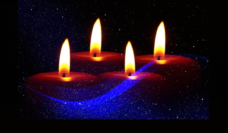 ADVENT CANDLES -- Geralt -- PX