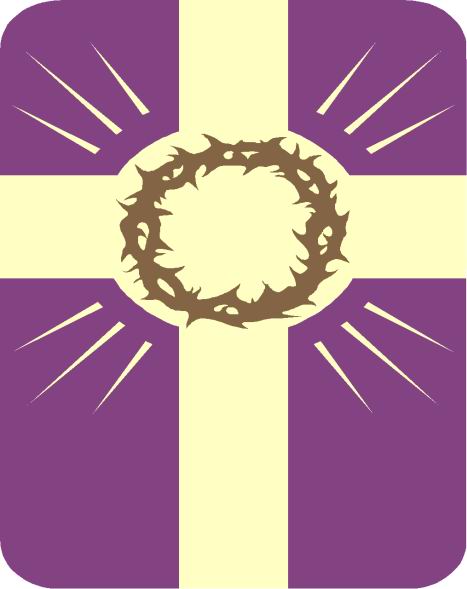 CROSS WITH CROWN OF THORNS