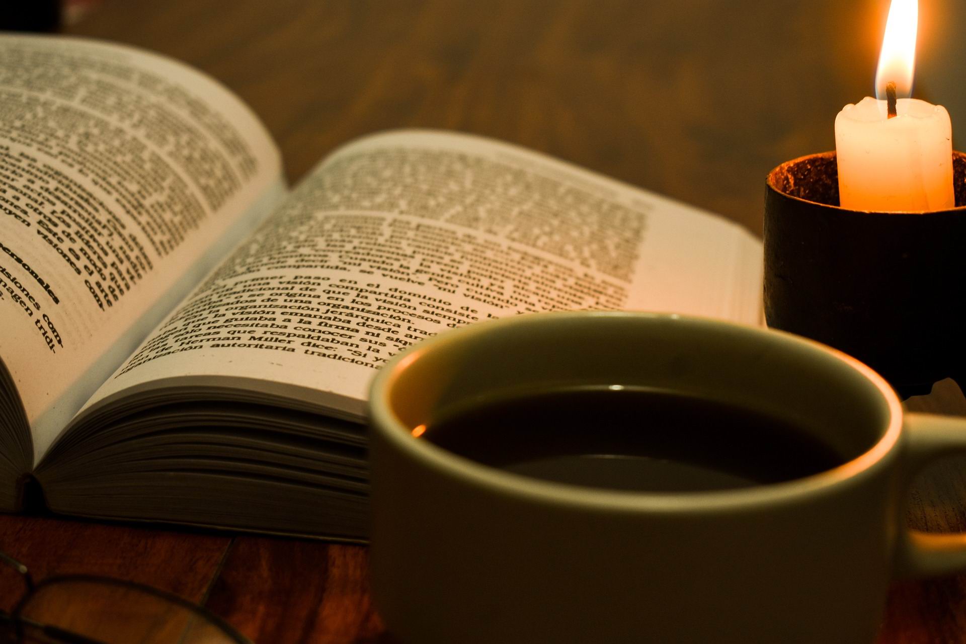 COFFEE, CANDEL, BOOK -- Zhiminalcela--PX