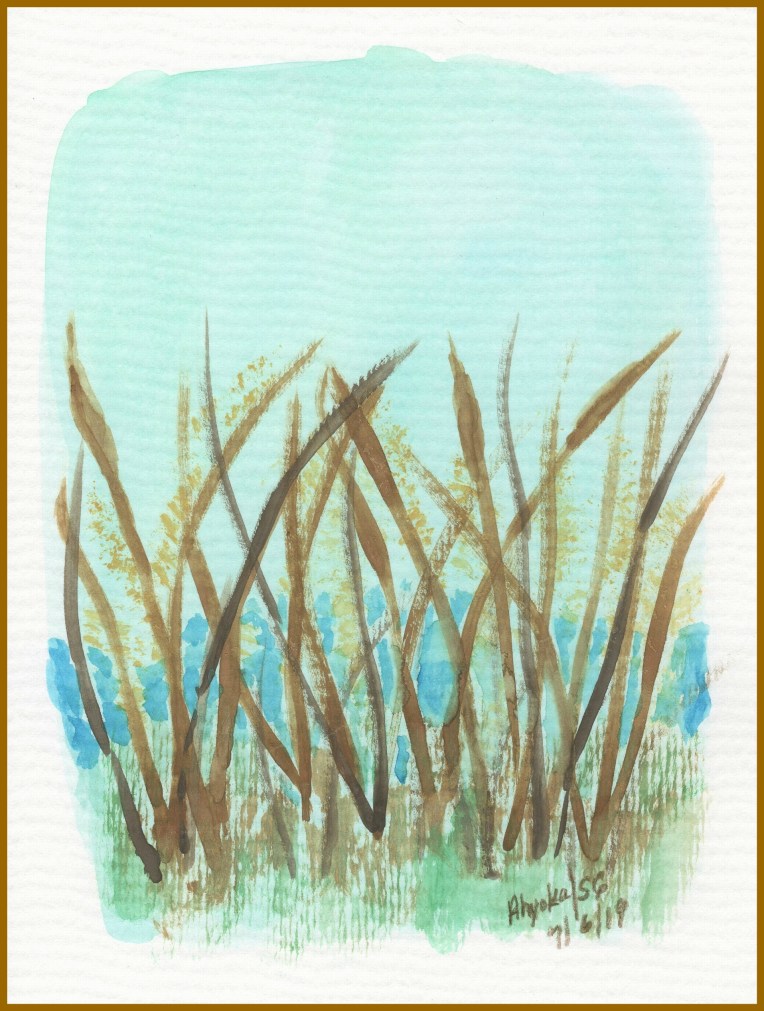 DOWN BY THE POND w. frame