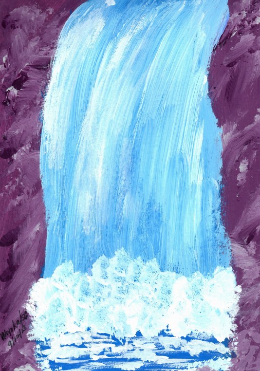 WATERFALL AT GARNET CLIFF