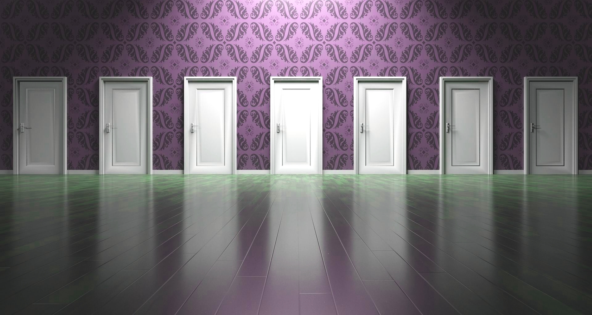 WHITE DOORS - 7 -- Arek Socha 00 PX - purple