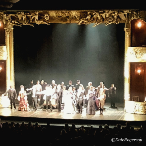 CAST ONSTAGE FOR F.F.